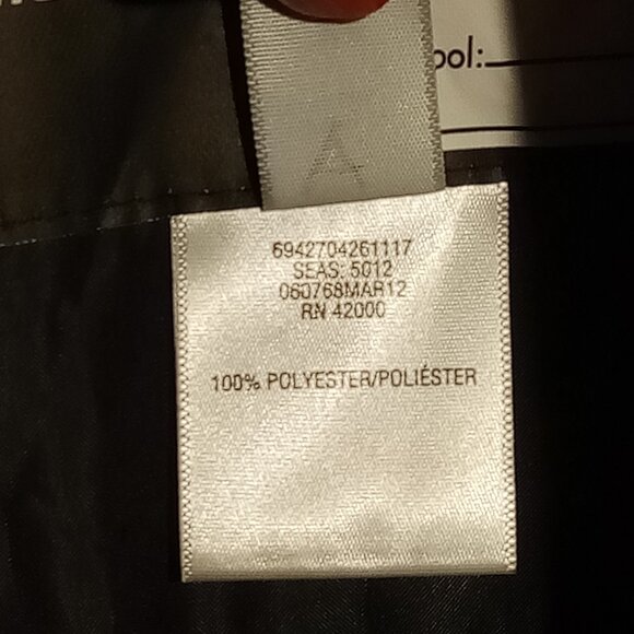 Athletech Snow Ski Bibs Youth Medium (8) Black Poly Boy/Girl Zip Pockets NWOT - Picture 4 of 13